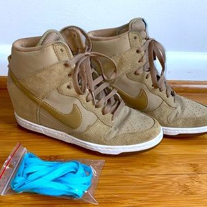Women’s Nike Dunk Sky High Wedge Sneakers